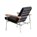 YK collection Triennale chair, oak - black, black cushions with buttons, extra image