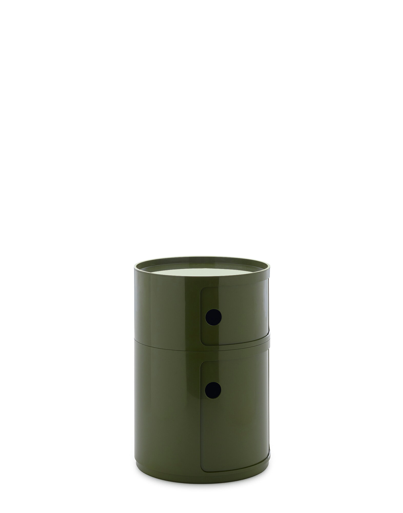 Kartell Componibili Big storage unit, 2 modules, green | Finnish Design ...