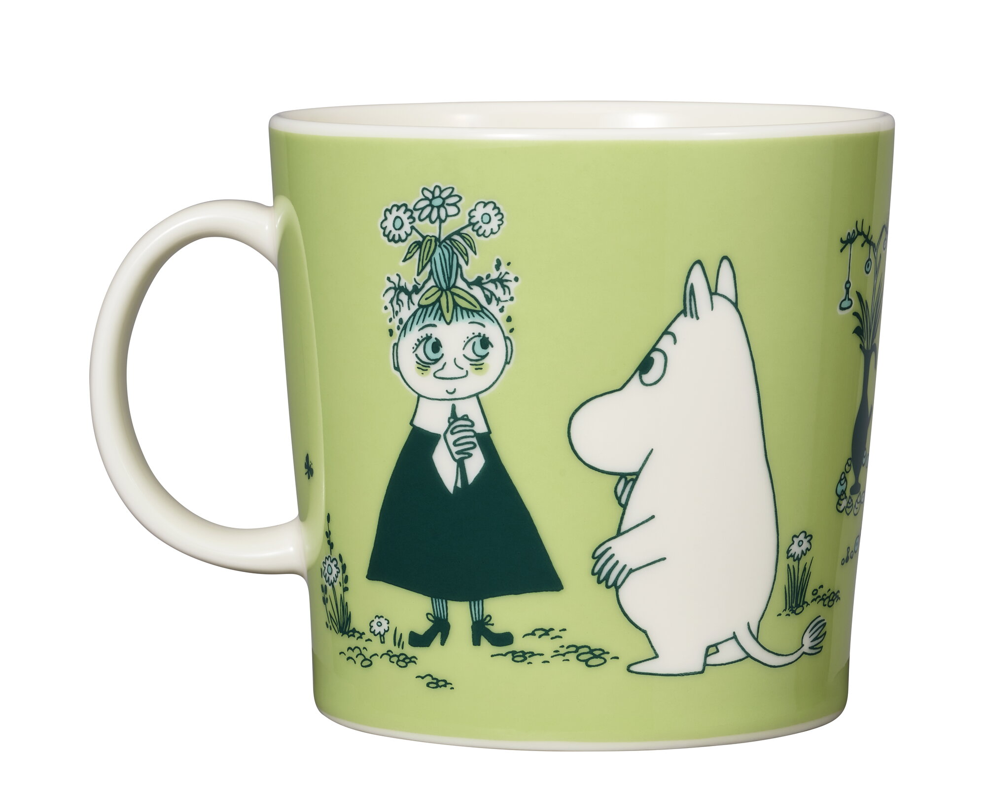 New Arabia Moomin Mug Håll Sverige Rent Keep The Waters Clean Pink Teema By Kaj Franck