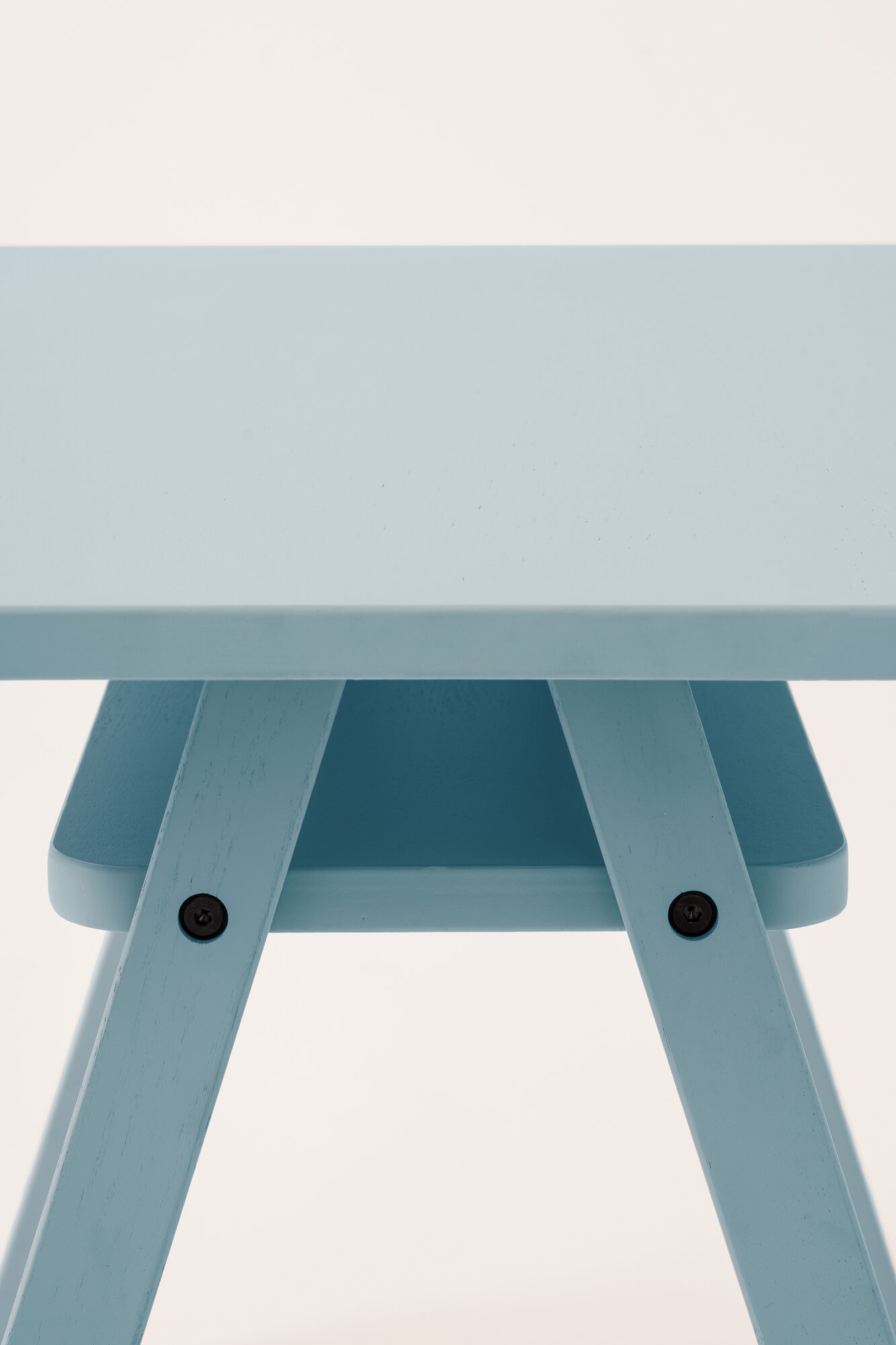 Children Table Green Nobodinoz Growing Green kids' table, Baltic blue | Finnish Design Shop CH
