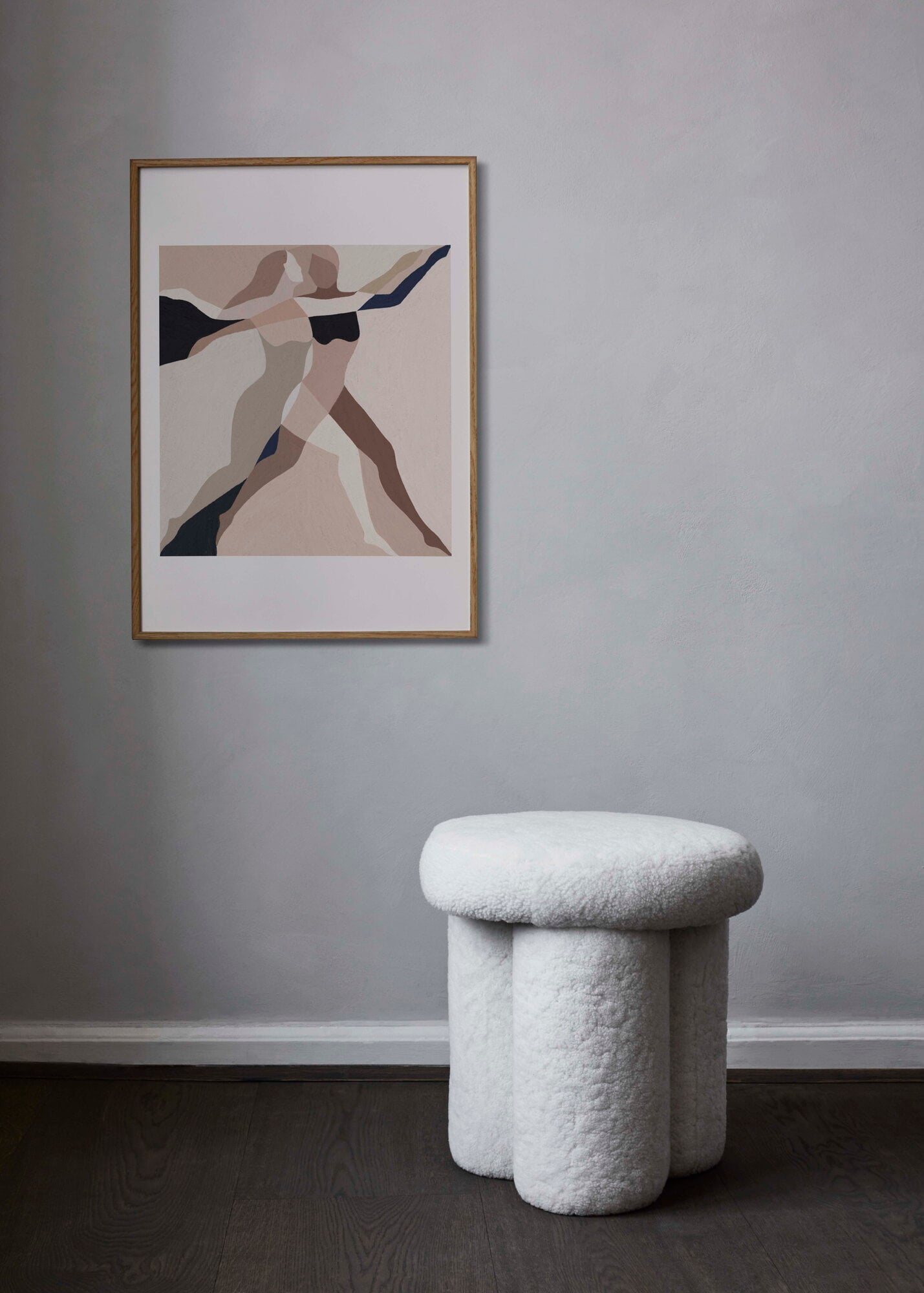 Paper Collective Two Dancers juliste | Finnish Design Shop