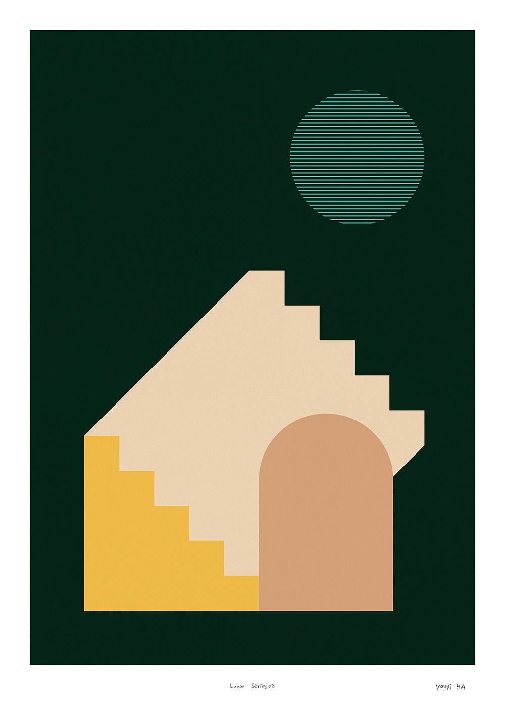 Paper Collective Lunar 02 juliste | Finnish Design Shop