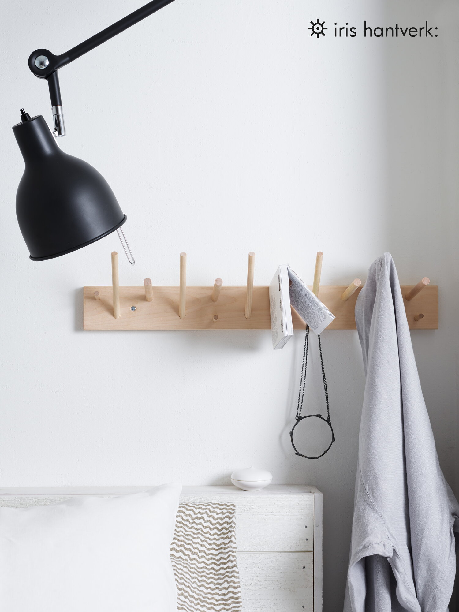Iris Hantverk Multihanger rack, birch | Finnish Design Shop
