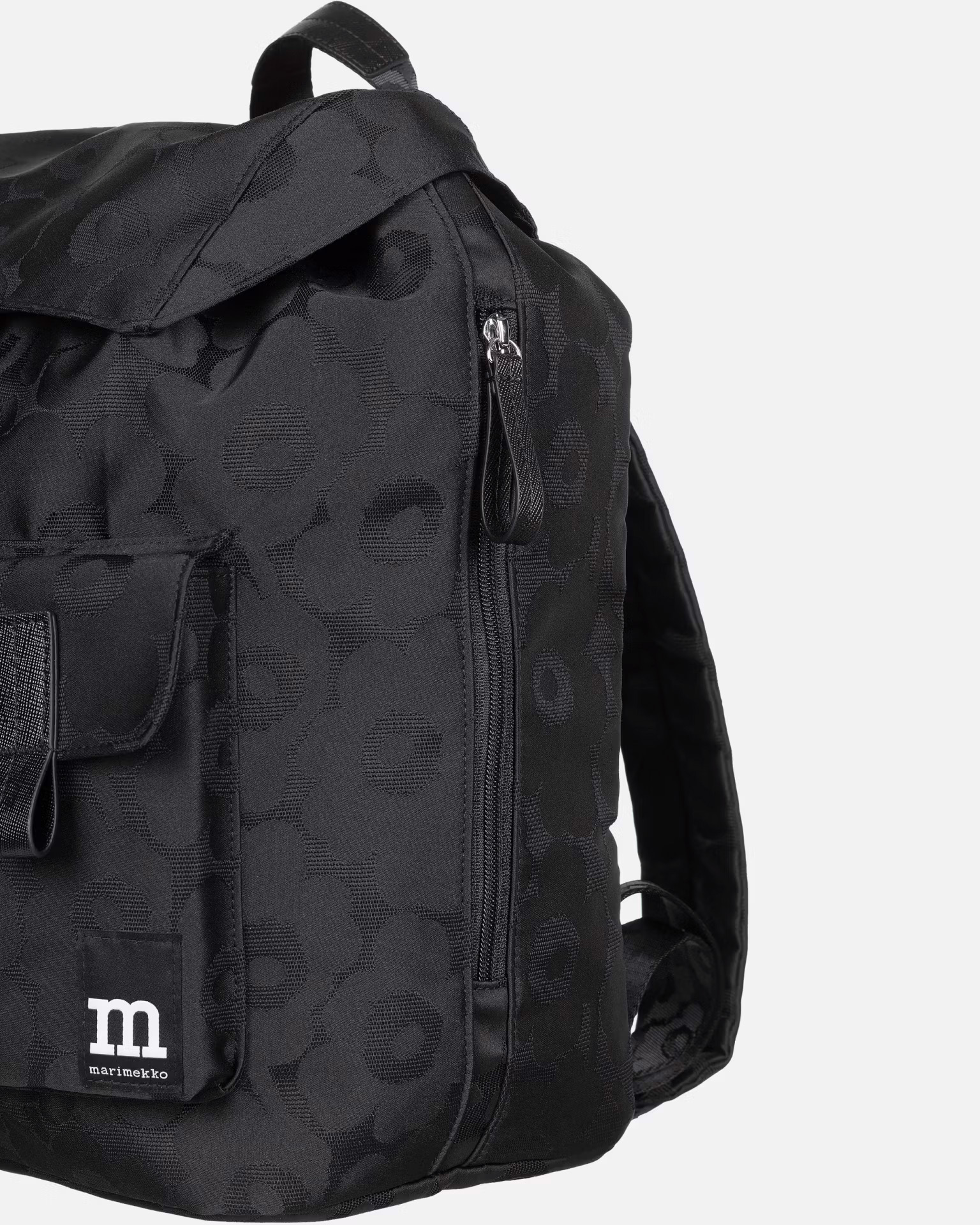 Marimekko Everything backpack, L, Unikko black | Finnish