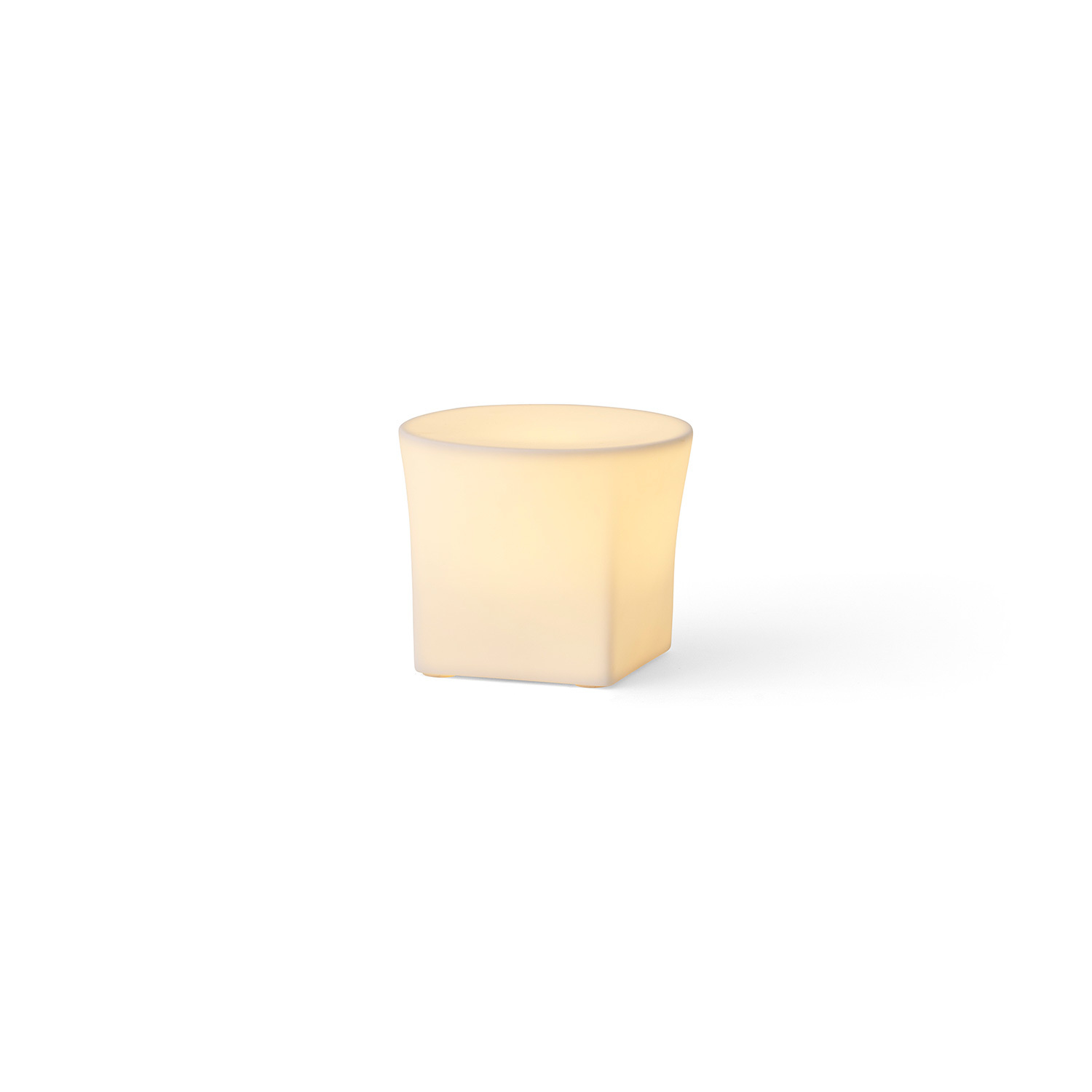 Bougie LED Pilier Eleoption - Flamme Vacillante - Minuterie 6h/18h - Extérieur/intérieur - 7,5x11,5cm