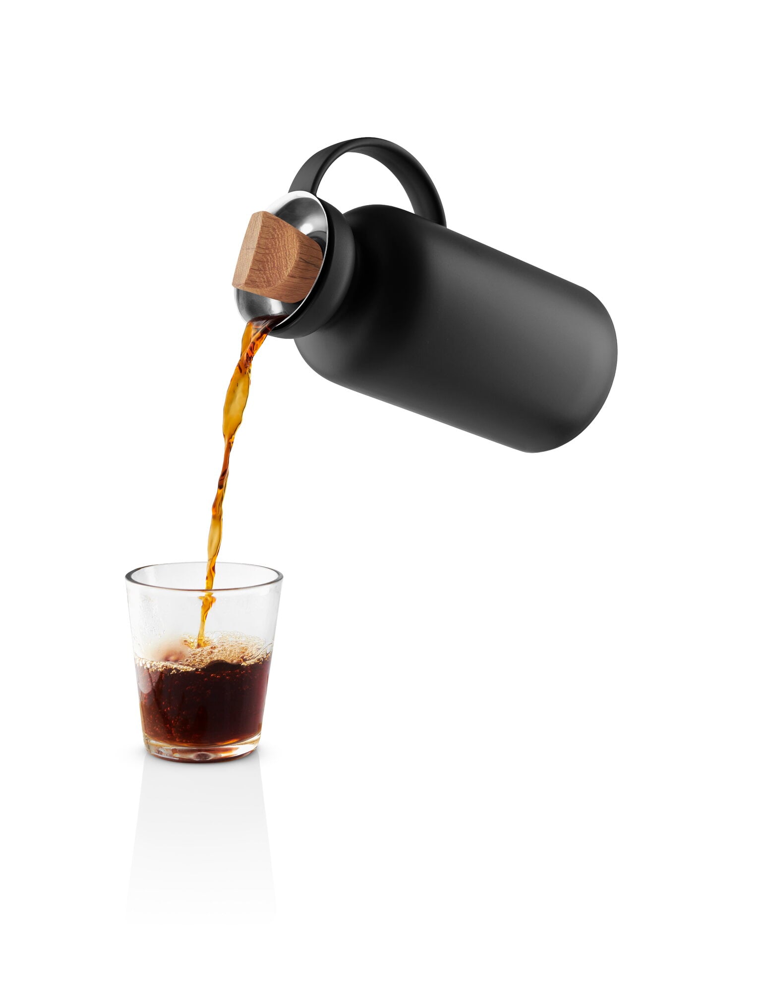 Silhouette vacuum jug - 1 liter - Black - Thumbnail 3