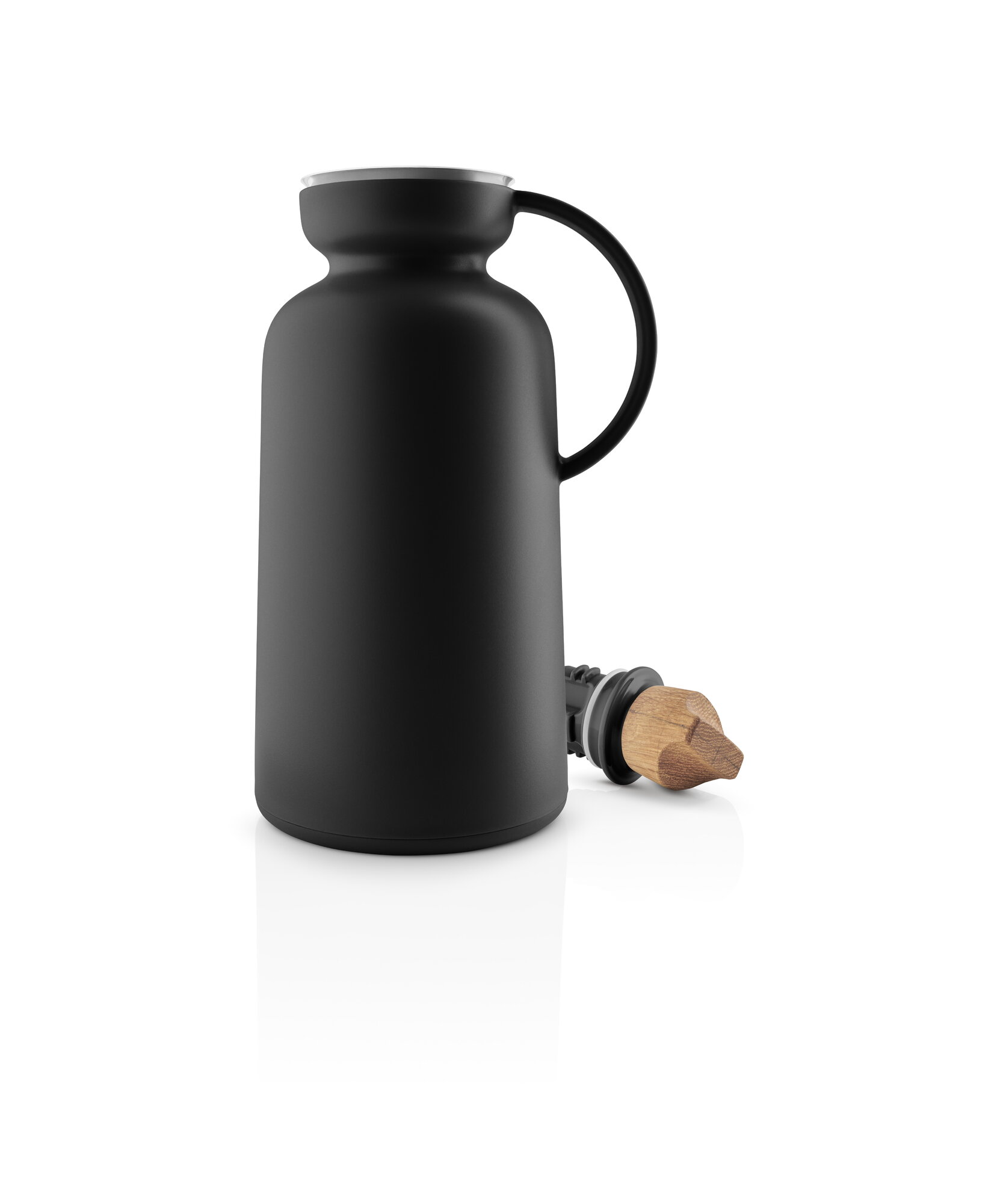 Silhouette vacuum jug - 1 liter - Black - Thumbnail 2