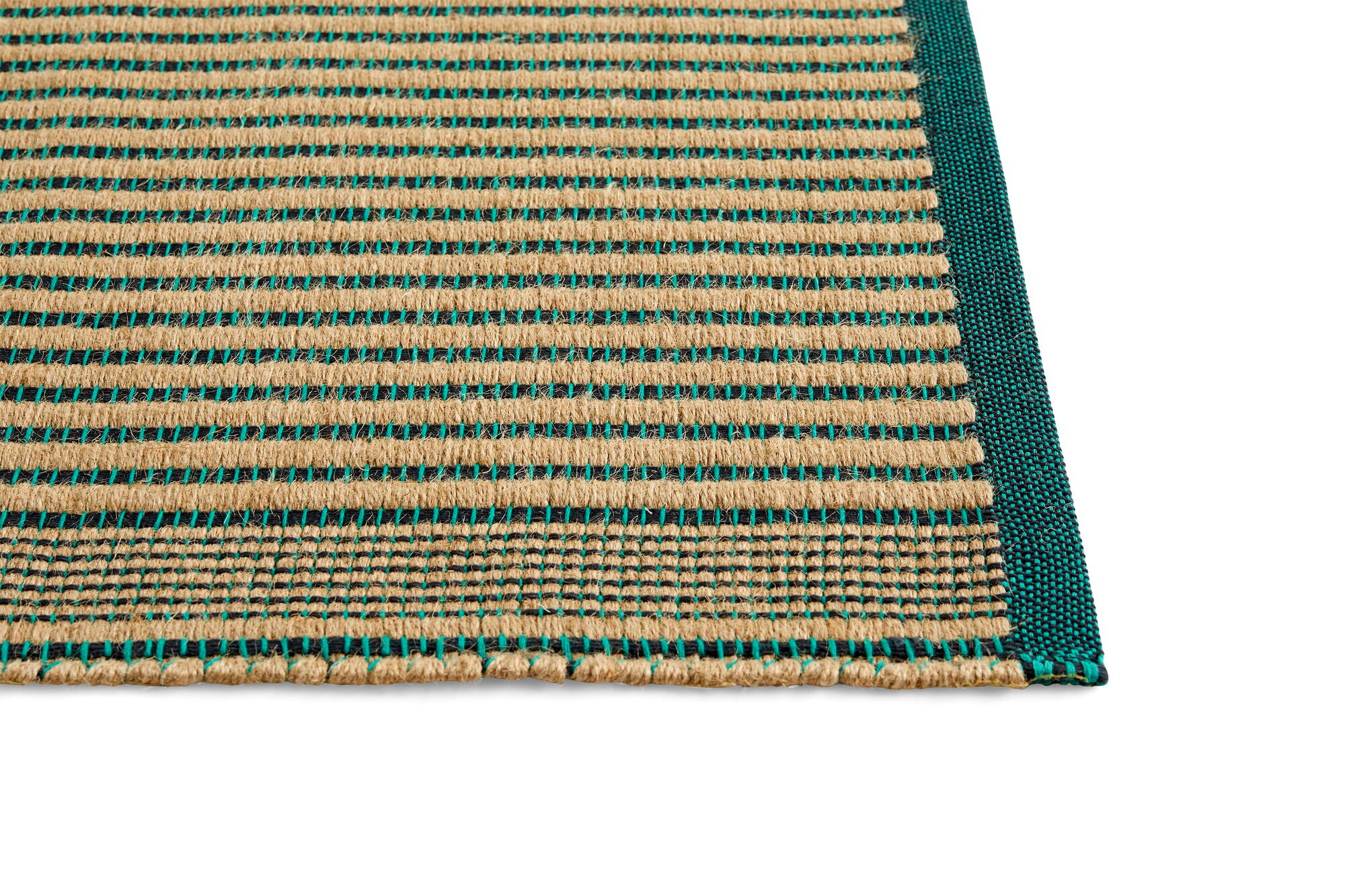 HAY Tapis rug, black - green | Finnish Design Shop