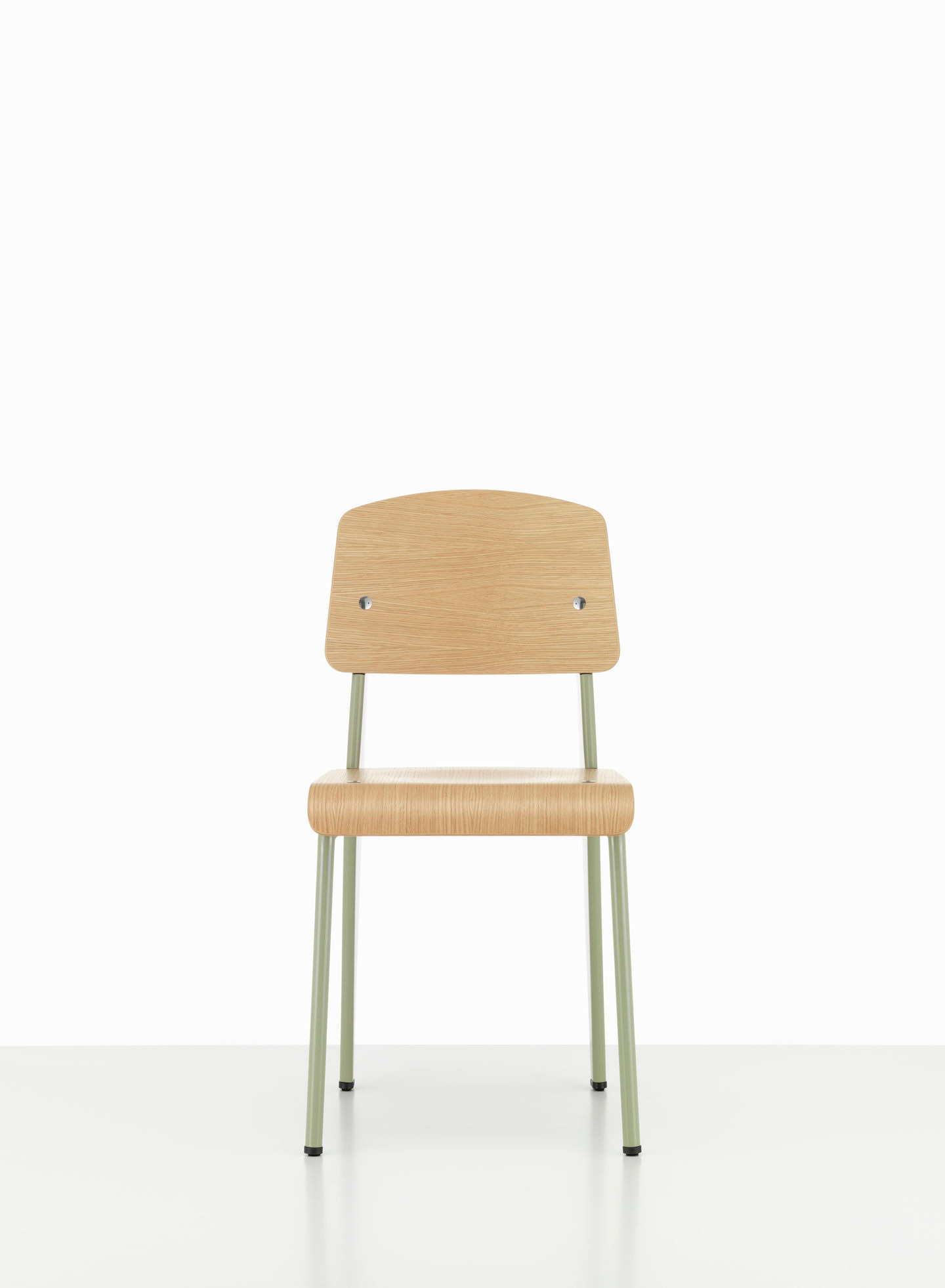Vitra Prouvé Collection デスクチェア　白 Vitra - Prouvé Standard SP Chair | Connox