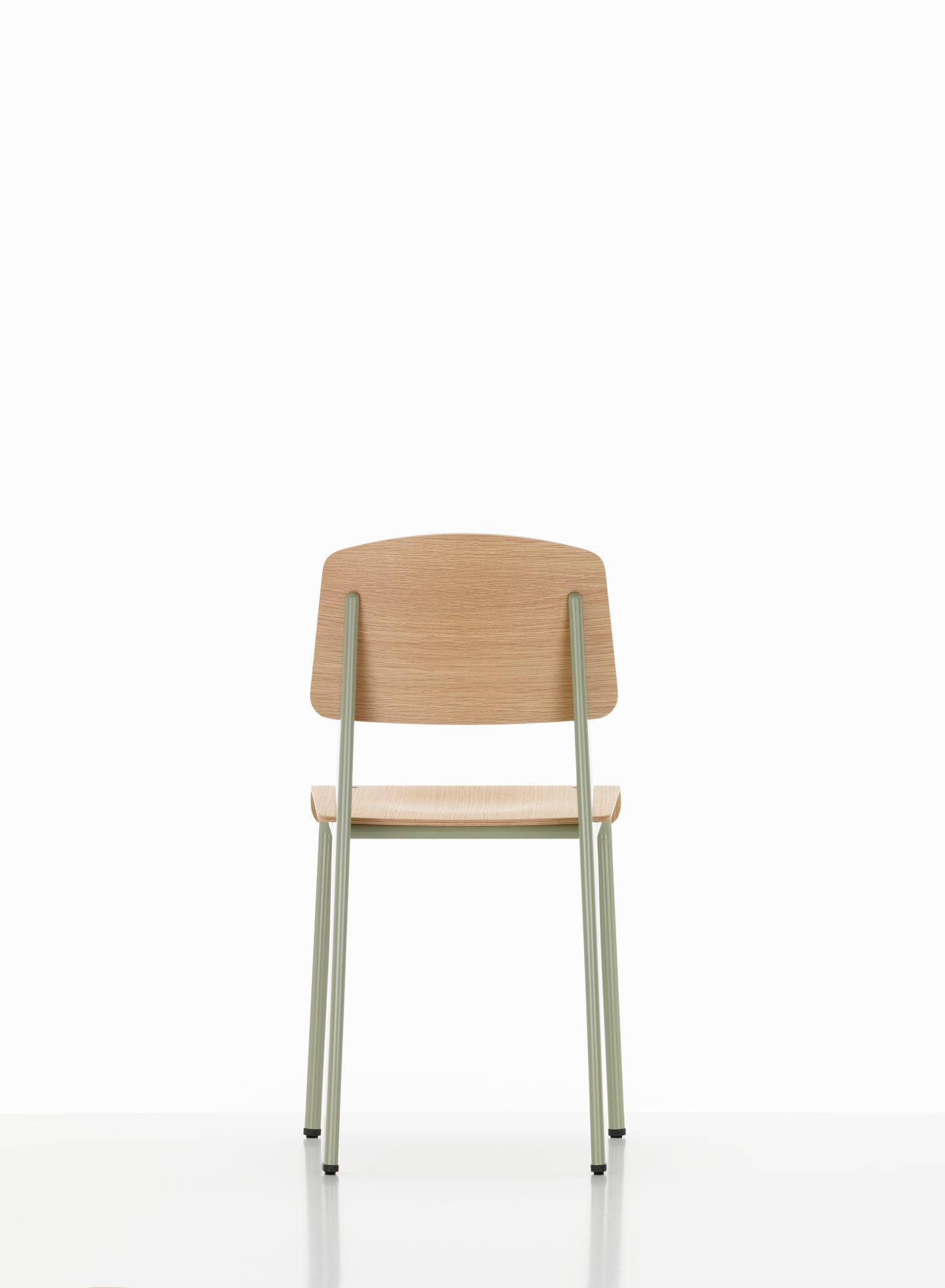 vitra社　standard chair Vitra Standard chair, Prouvé Gris Vermeer - oak | Finnish Design