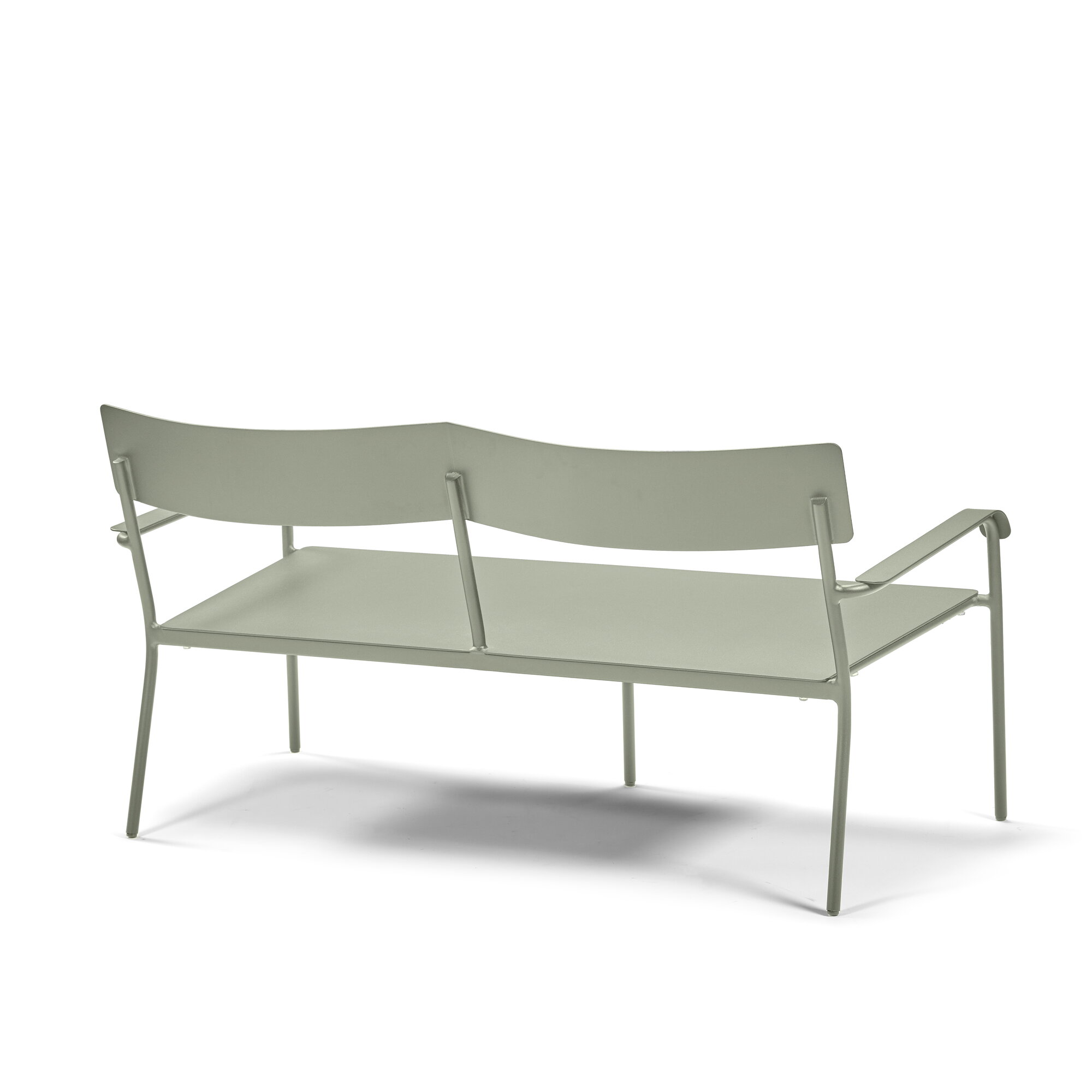 115CM GREEN 2 SEATER BENCH main image 1