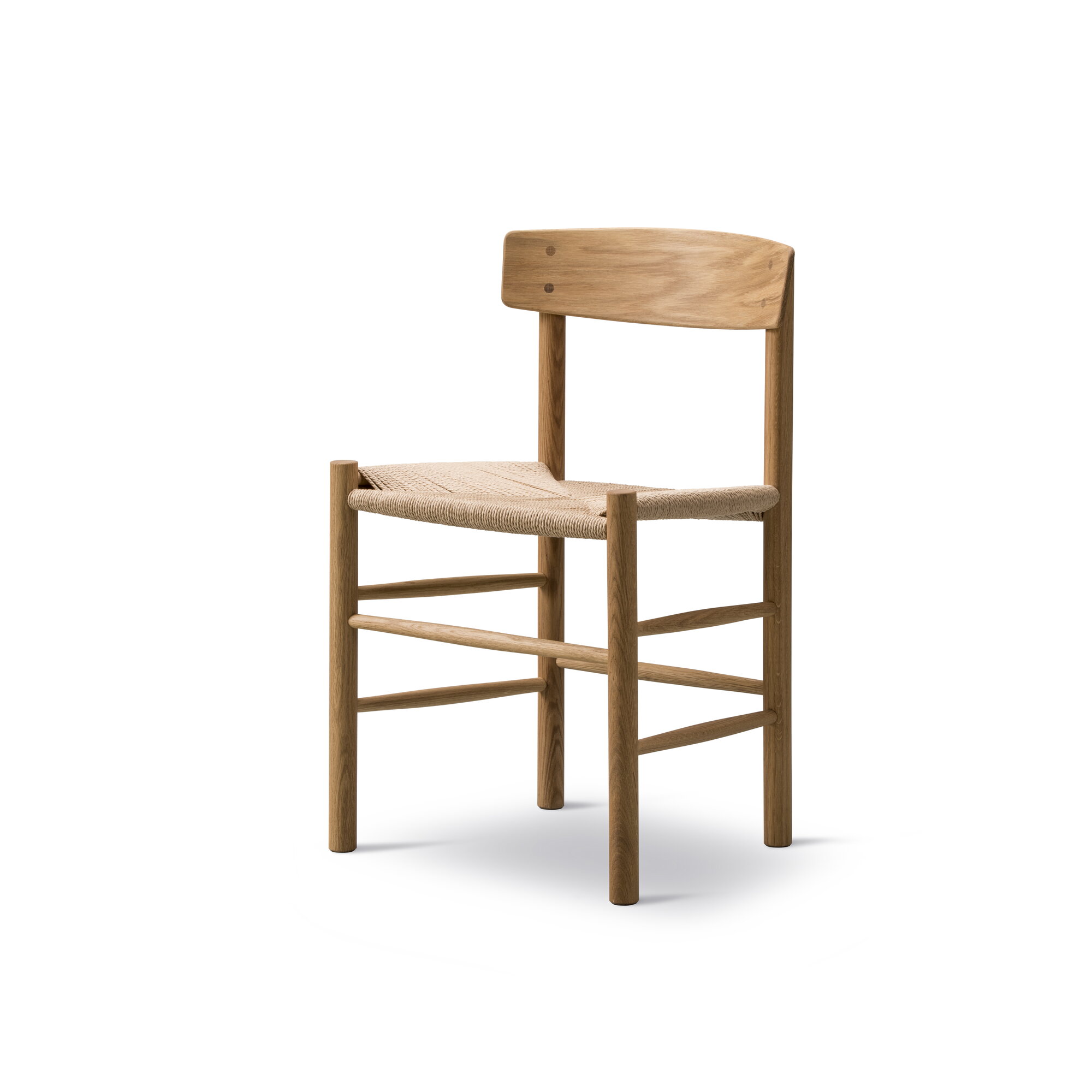 Fredericia J39 Mogensen chair, oiled oak - paper cord | Finnish