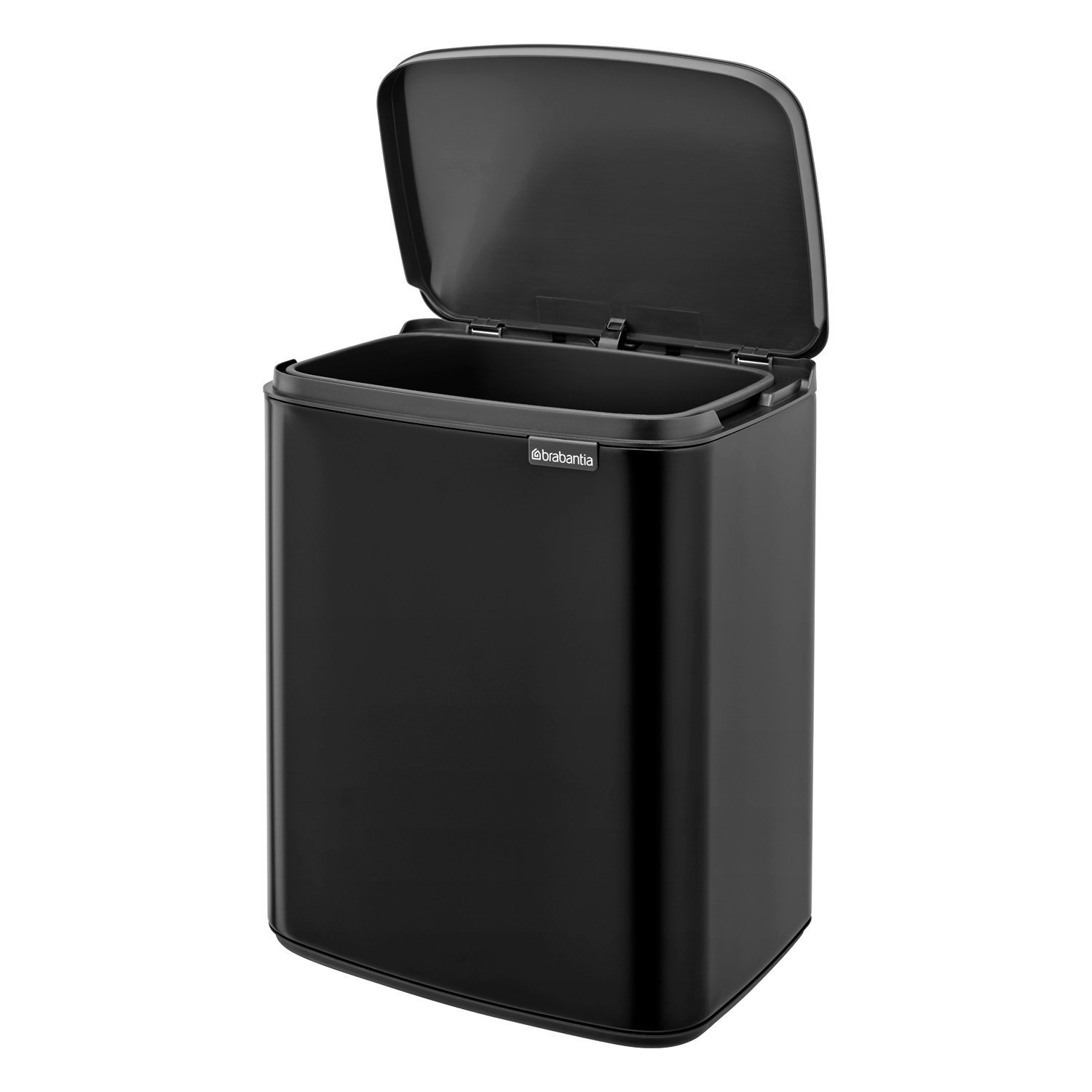 Brabantia Bo Touch Bin Hi Afvalemmer, 60L mat zwart kopen