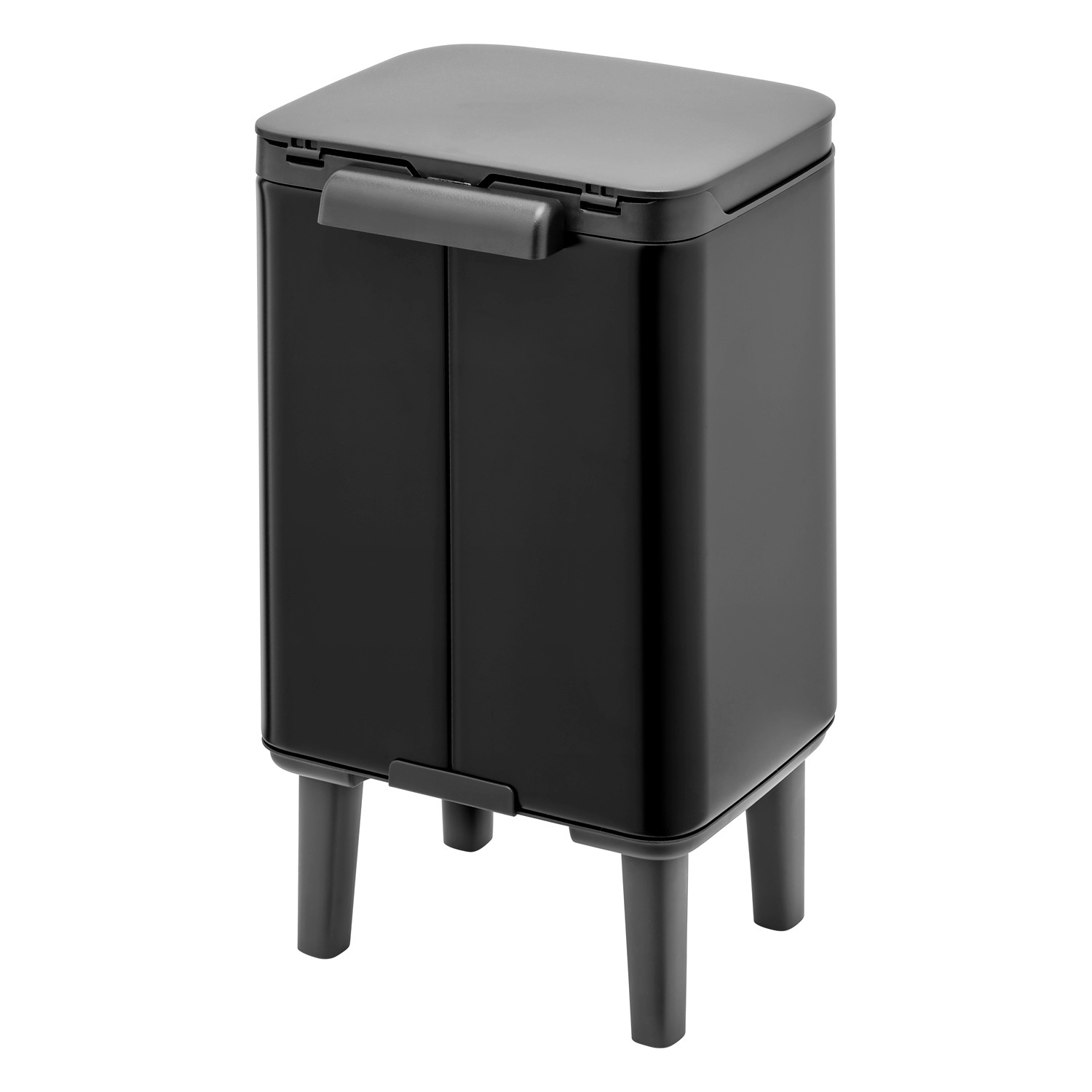 Brabantia Bo Hi Afvalemmer 4 liter Matt Black | Beste Prijs