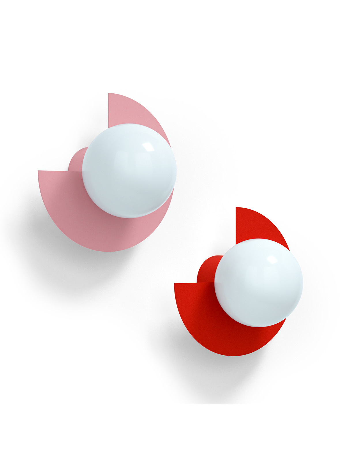 Swedish Ninja Candy Little Circle 270 S seinävalaisin, suora seinäk ...