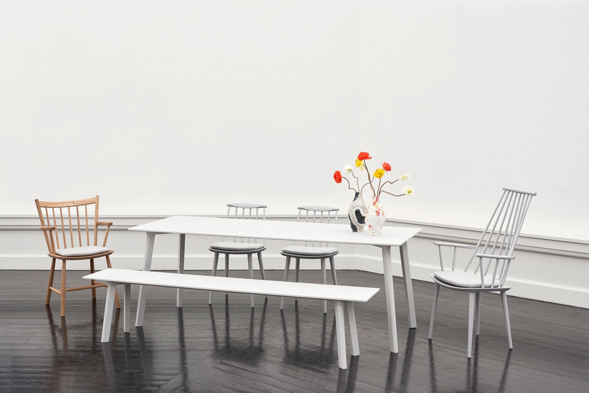 HAY J110 chair, warm grey | Finnish Design Shop