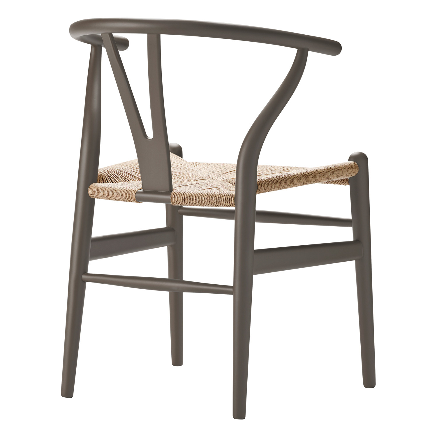 Carl Hansen & Søn CH24 Wishbone chair, soft slate - natural cord