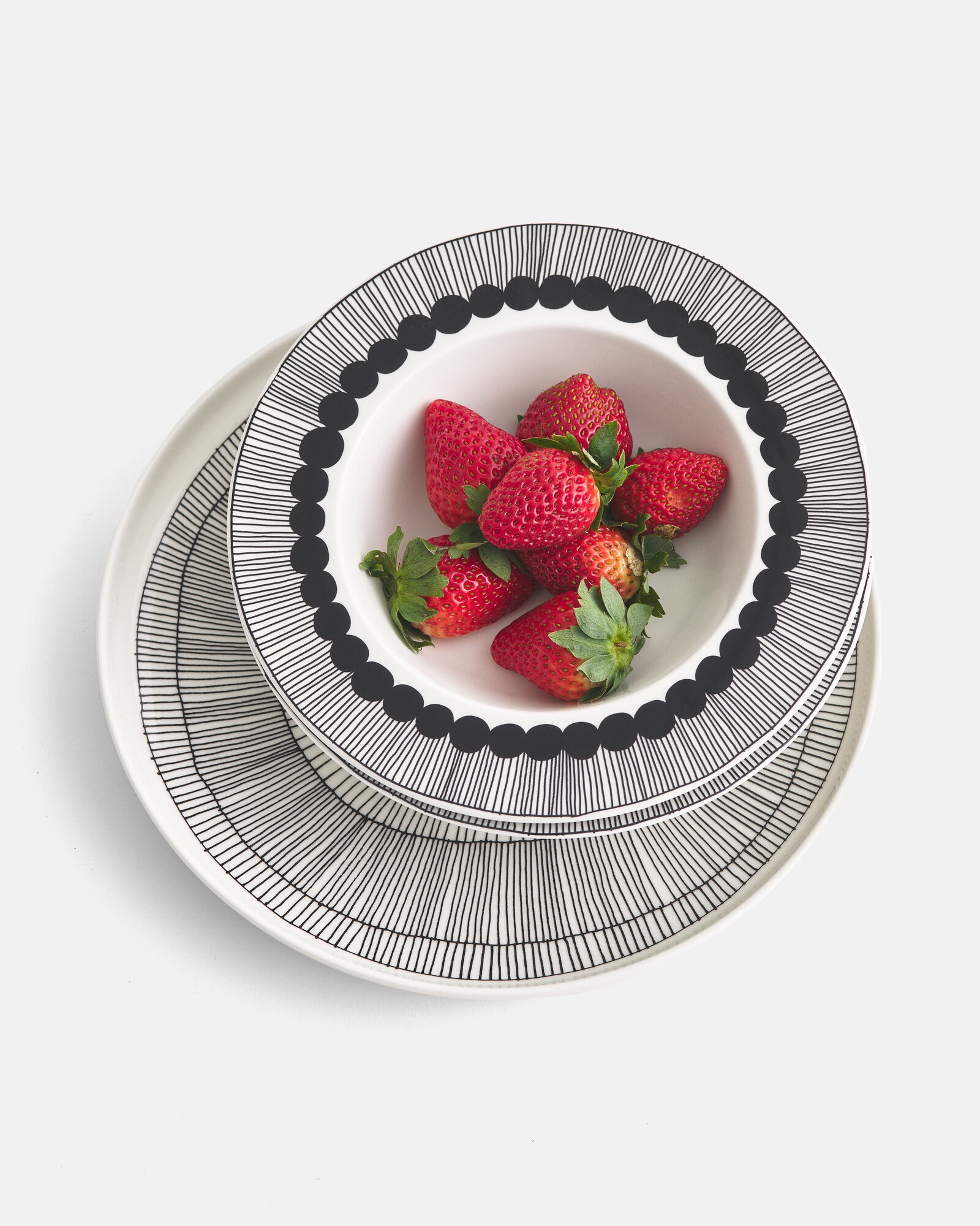 Marimekko Oiva - Siirtolapuutarha plate 25 cm | Finnish Design Shop