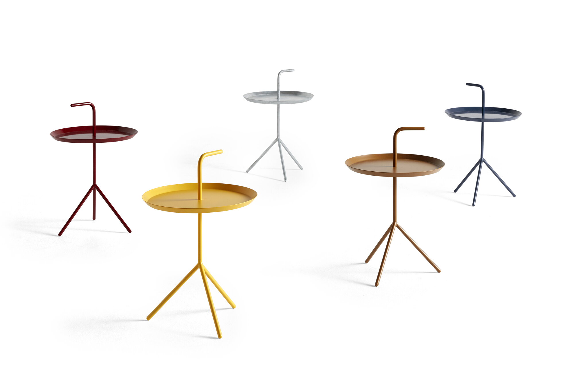HAY DLM table, deep blue, high gloss | Finnish Design Shop