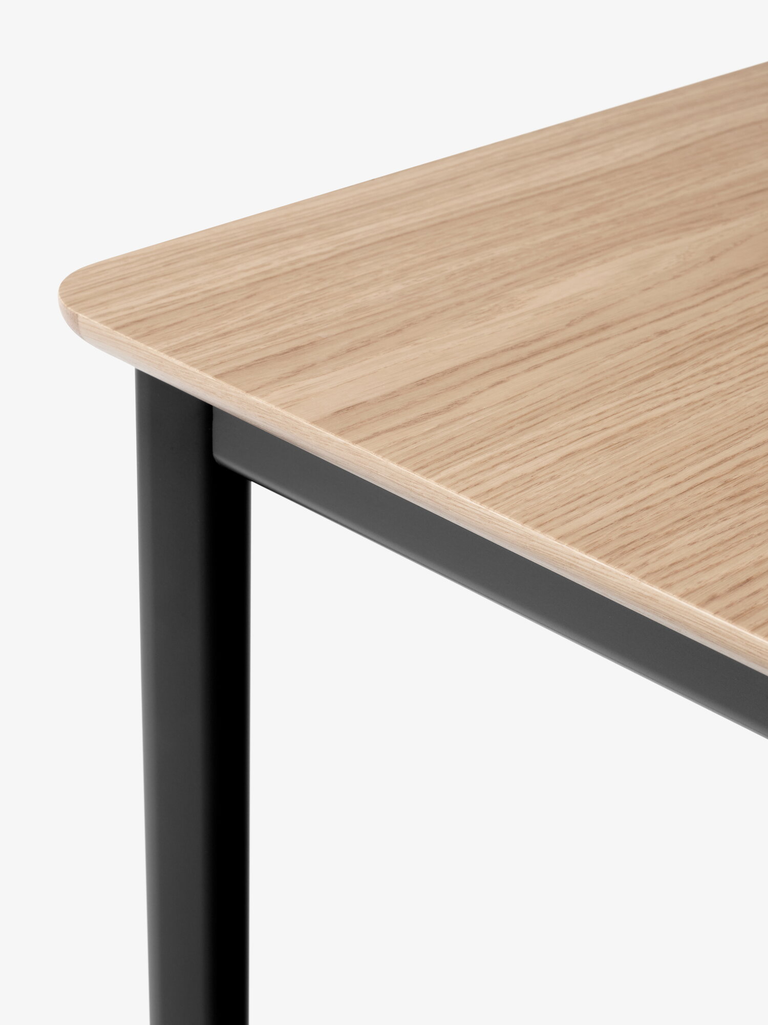 &Tradition Drip HW116 dining table, 193 x 83 cm, lacquered oak - black ...