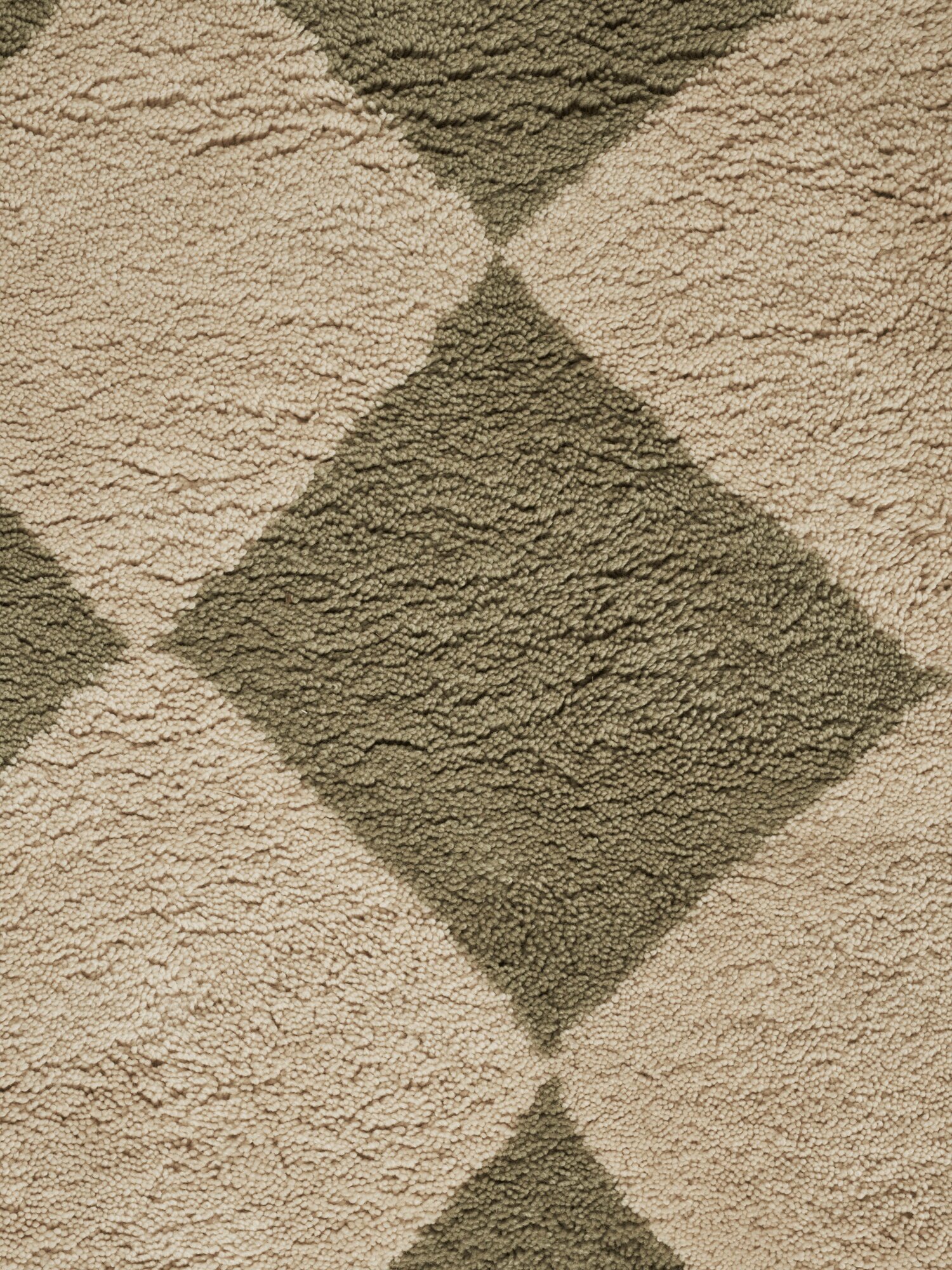 Ferm Living Tilt rug, 140 x 200 cm, elm green | Finnish Design Shop