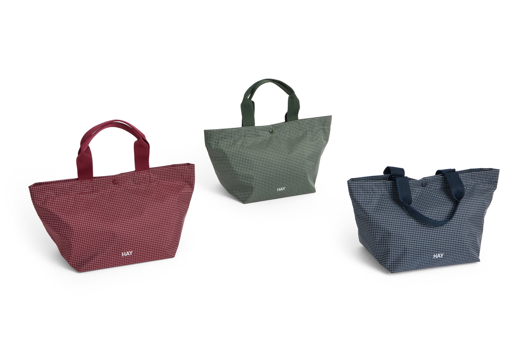 HAY Grid Everyday bag, mini, dark green | Finnish Design Shop