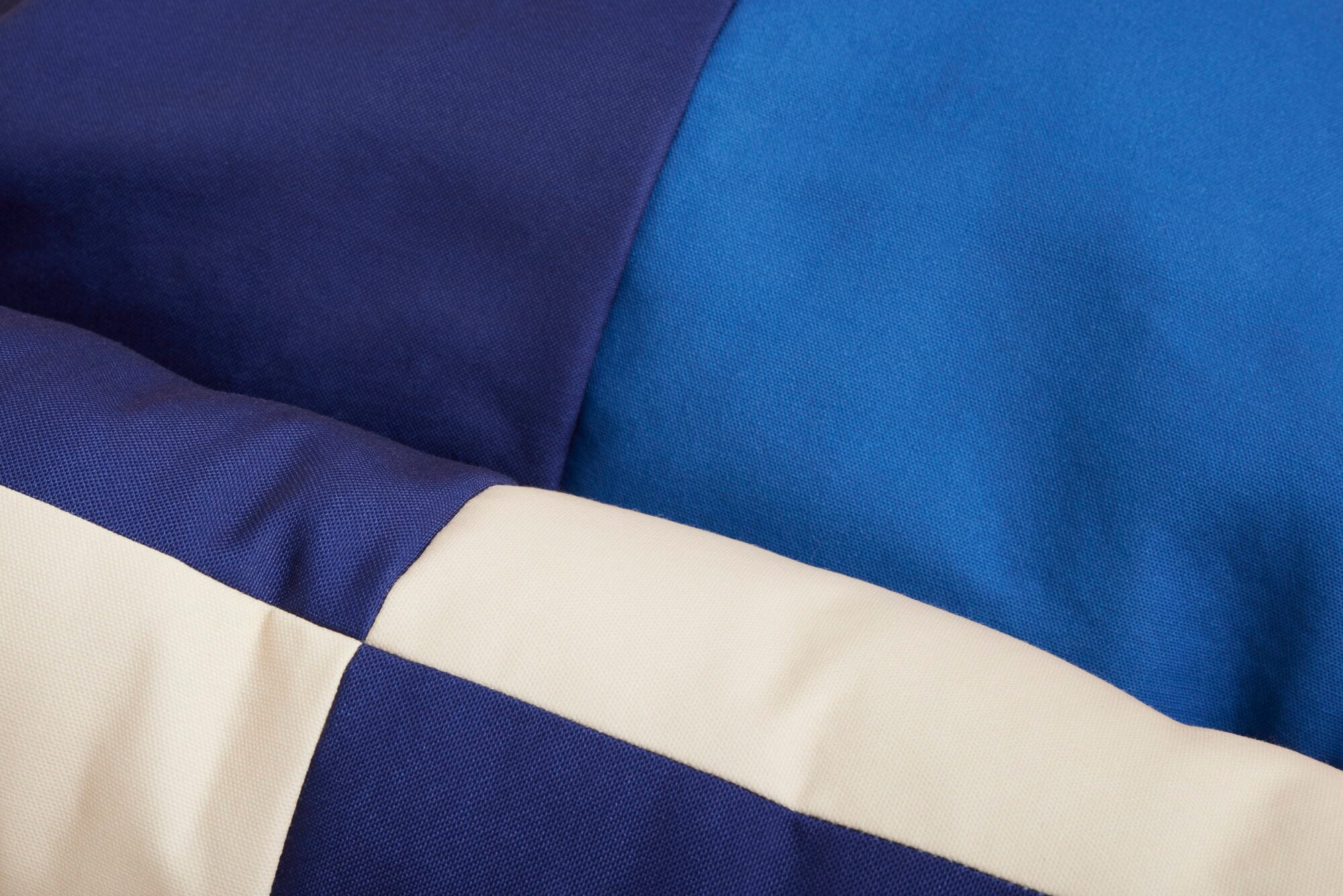 Image showcasing HAY Dogs bed, M, red - blue | Finnish Design Shop