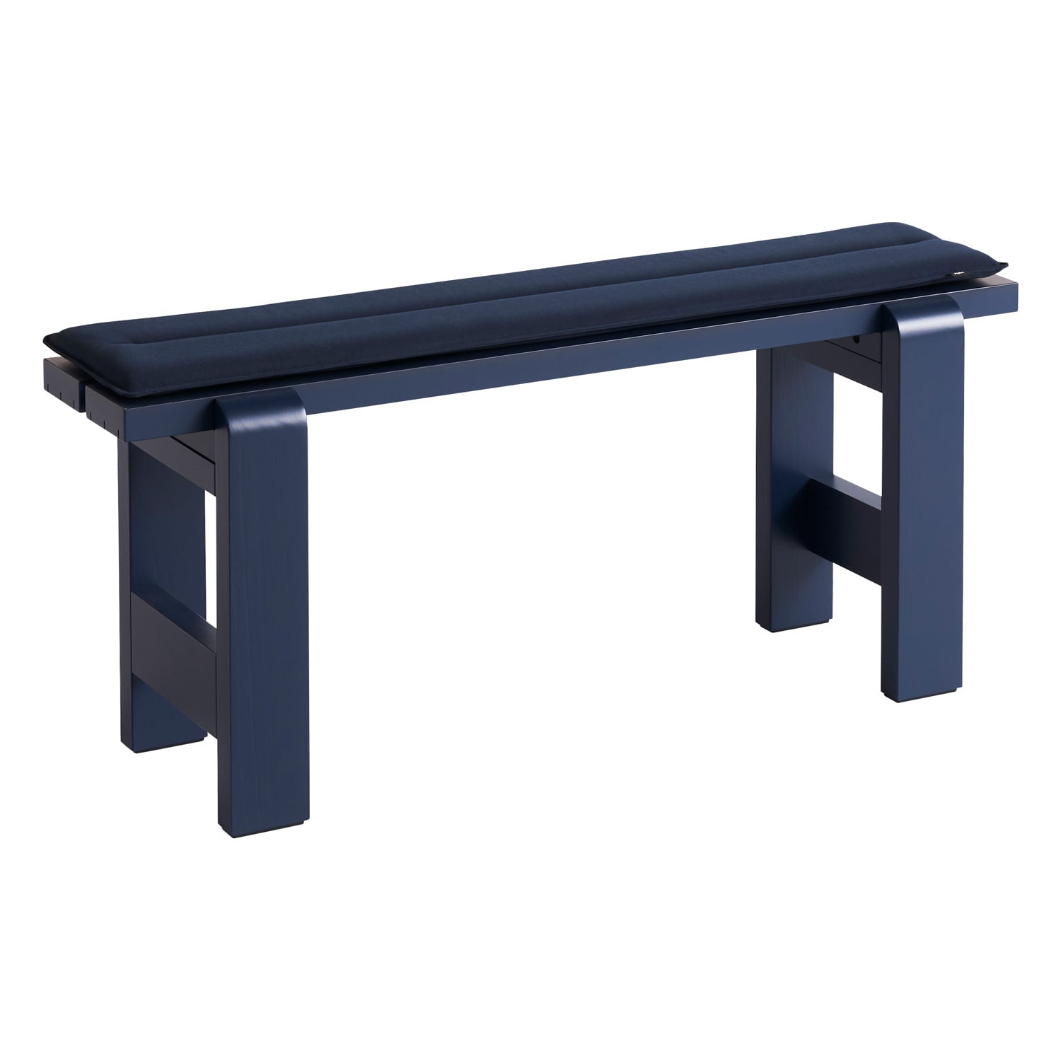 HAY Weekday bench, 111 x 23 cm, steel blue | Finnish Design Shop