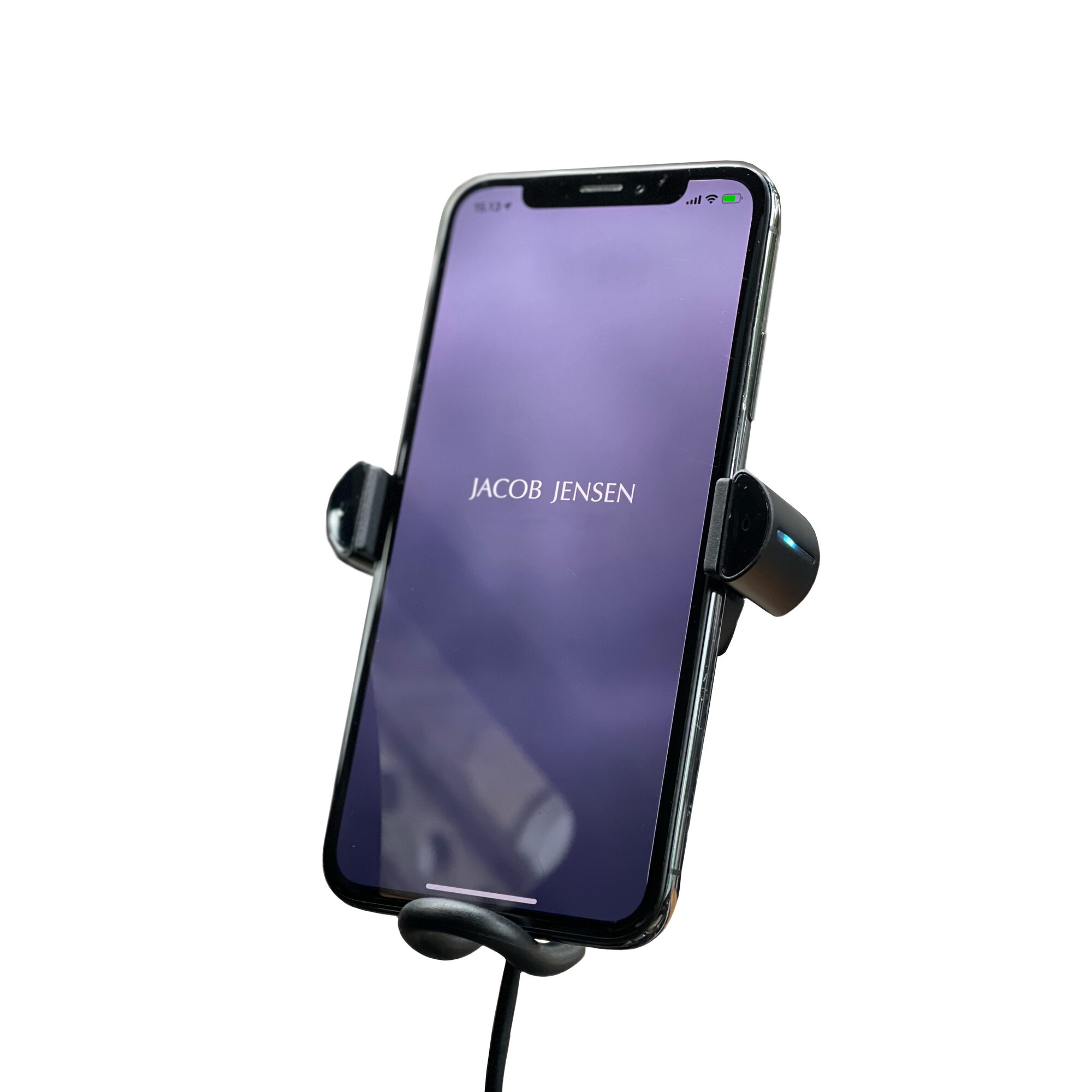 Chargeur de voiture sans fil de support de téléphone de tableau de bord