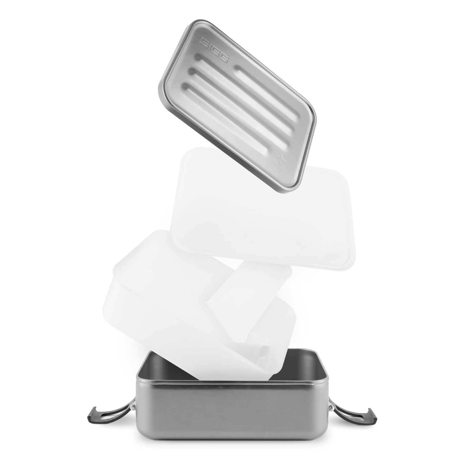 SIGG Metal Box Plus, L, aluminum | Finnish Design Shop
