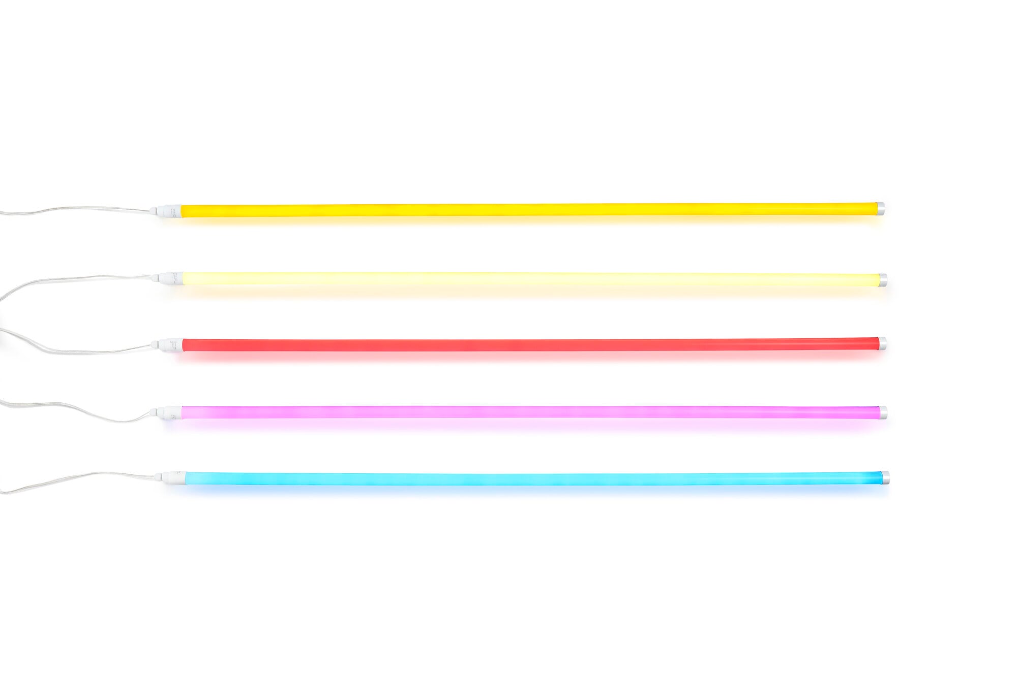 HAY Neon Tube LED, 150 cm, pink | Finnish Design Shop