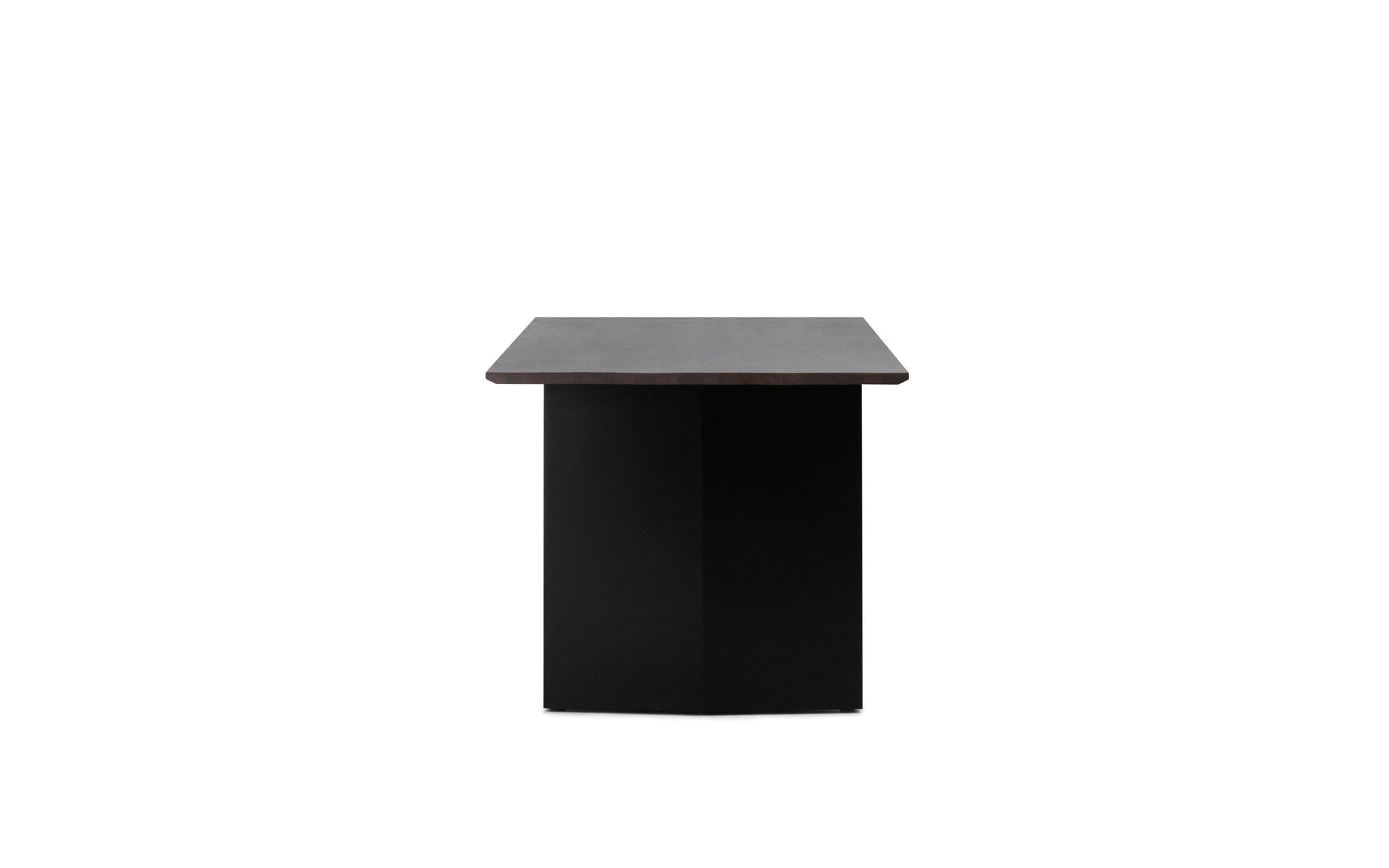 Normann Copenhagen Panel table, 90 x 250 cm, black - dark brown ...
