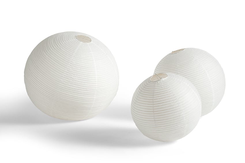 HAY PAPER SHADE / Φ80 HAY Paper shade, 80 cm, classic white | Finnish Design Shop NL