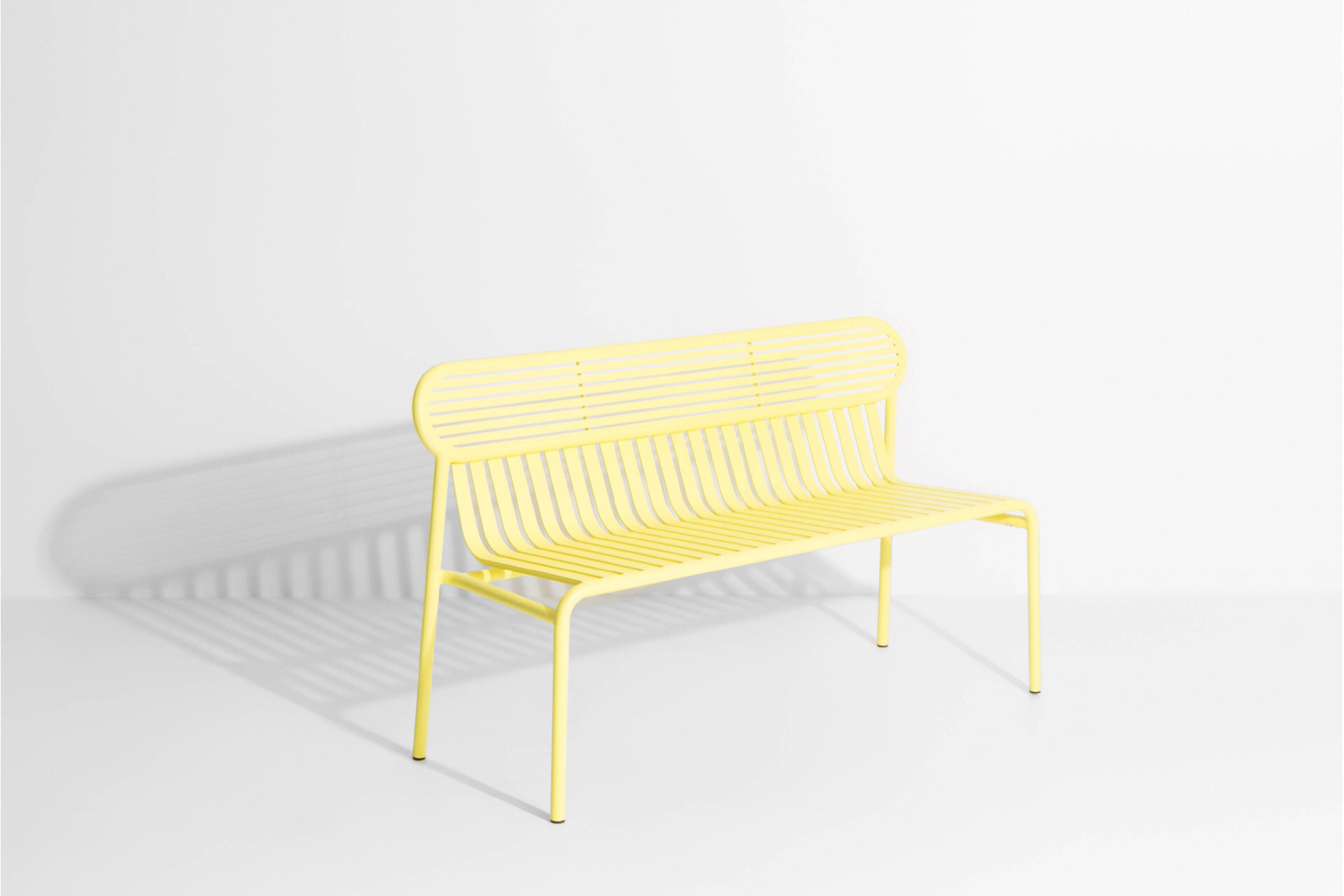 Petite Friture Week-end bench, yellow | Finnish Design Shop