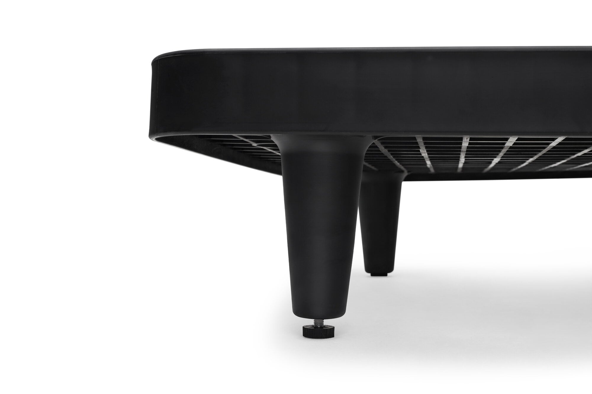 Fatboy Paletti corner seat, left, stripe orange creme | Finnish Design Shop