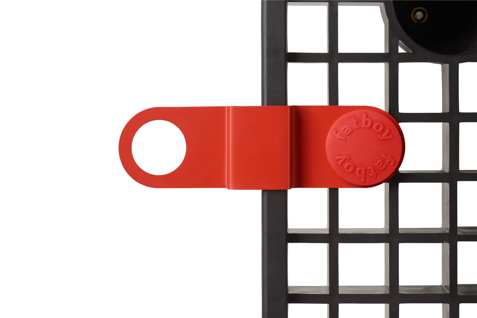 Fatboy Paletti corner seat, right, stripe orange creme | Finnish Design ...