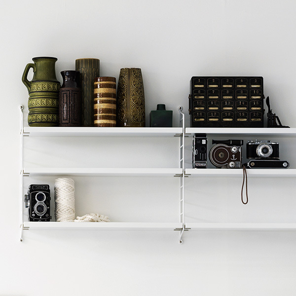String Furniture String Pocket shelf, white | Finnish Design Shop