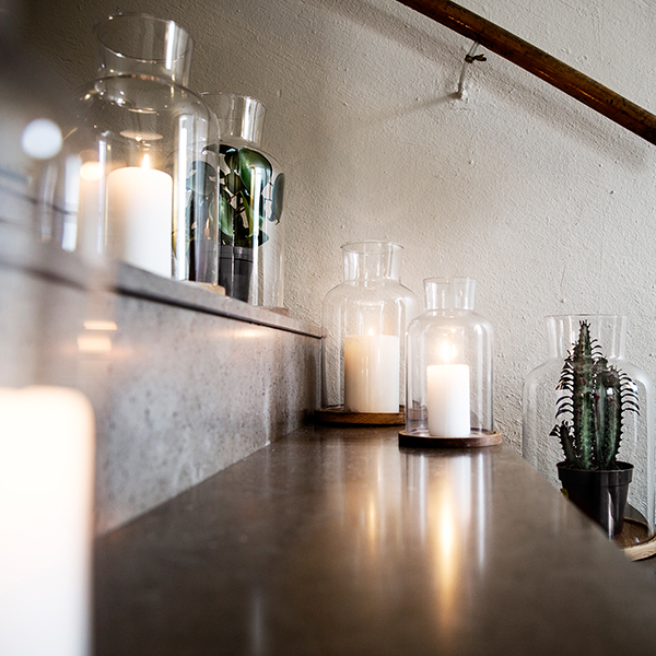 Sagaform Oval Oak candle holder, small Finnish Design Shop