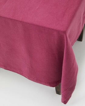 Tekla Linen table cloth, claret
