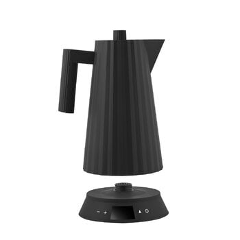 Alessi Plissé vedenkeitin lämmönsäädöllä, 1,7 L, musta, tuotteen lisäkuva