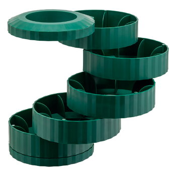 Alessi Plissé espresso coffee capsule hoder, green, extra image