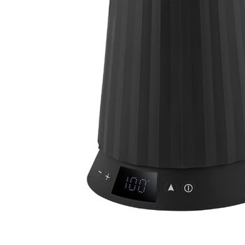 Alessi Plissé vedenkeitin lämmönsäädöllä, 1,7 L, musta, tuotteen lisäkuva