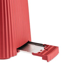 Alessi Plissé toaster, red