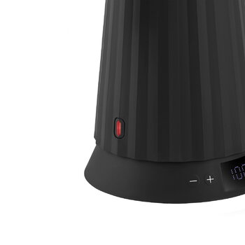Alessi Plissé vedenkeitin lämmönsäädöllä, 1,7 L, musta, tuotteen lisäkuva