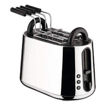 Alessi Grille-pain Toru, acier inoxydable - noir