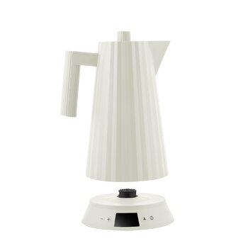 Alessi Plissé vedenkeitin lämmönsäädöllä, 1,7 L, valkoinen, tuotteen lisäkuva