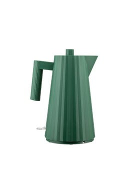Alessi Plissé set, toaster and electric water kettle, 1,7 L, green