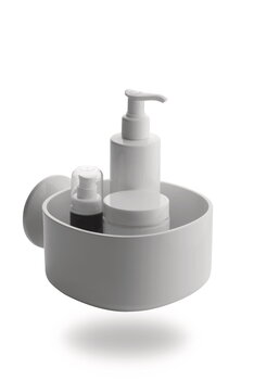 Alessi Birillo shower-bathroom caddy with suction, extra image