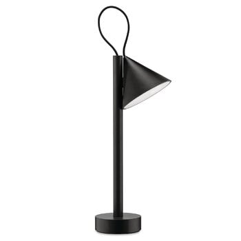 Alessi Lampe de table portable Tsumiki, noir, image extra