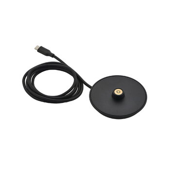 Alessi Lampada da tavolo portatile Bedin, grigio, immagine extra